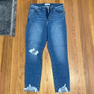 Abercrombie & Fitch The Super Skinny Ankle High Rise